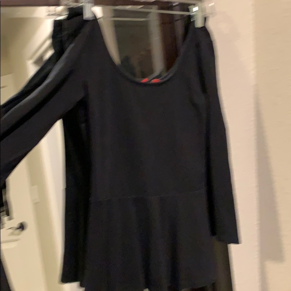 Peplum shirt from express